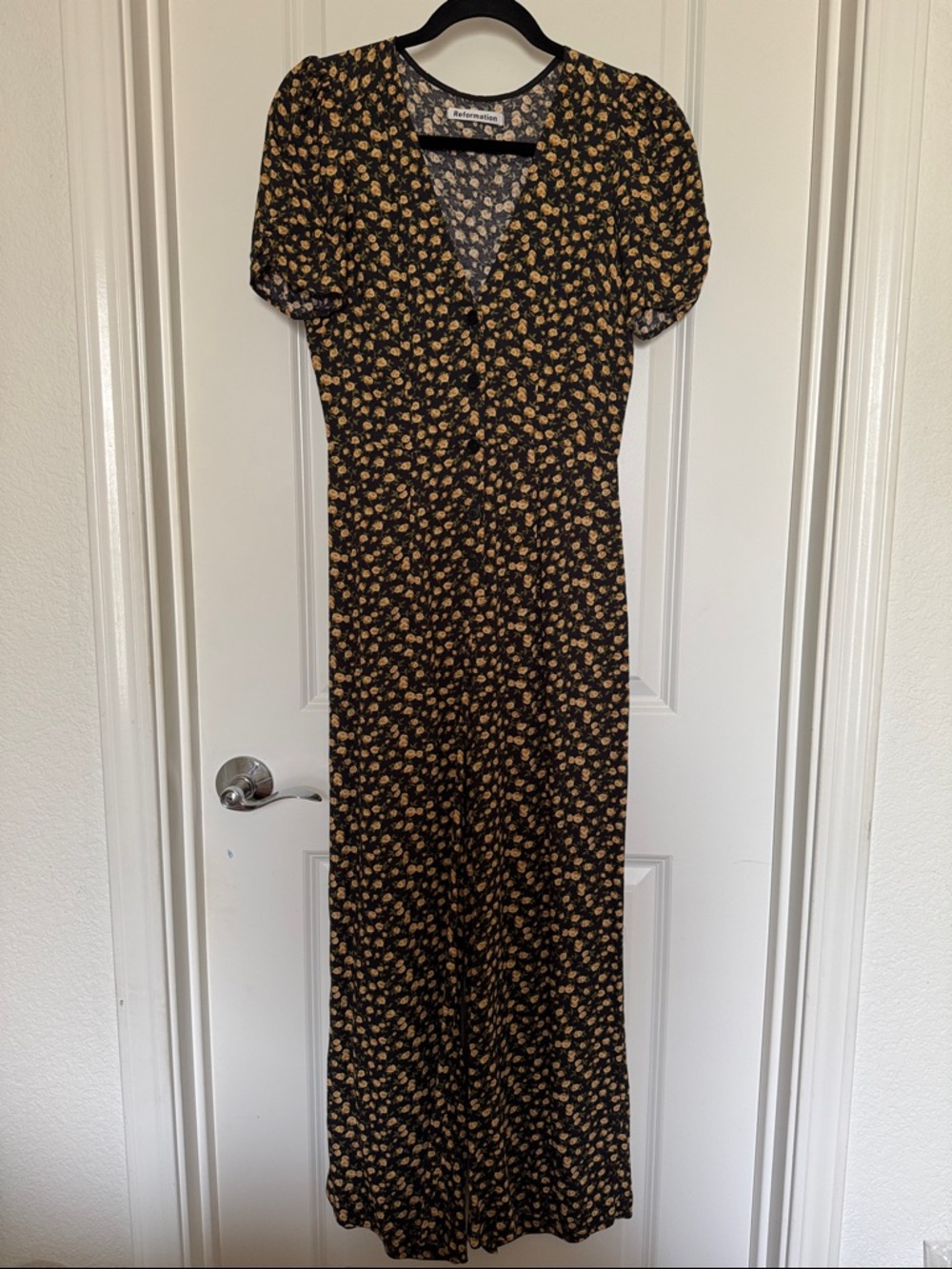 Reformation Floral Jumpsuit